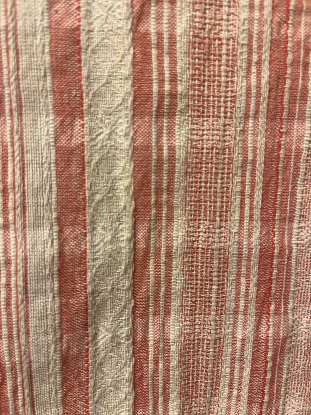 Sea and Be Seen Pink Striped Embroidered Women’s Lightweight Tunic Size Large - Picture 10 of 13